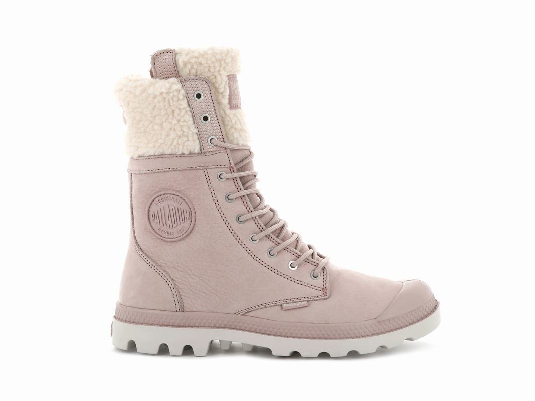 Palladium Baggy Pilot Wt Damen Stiefel Rosa ||653479-YQS||